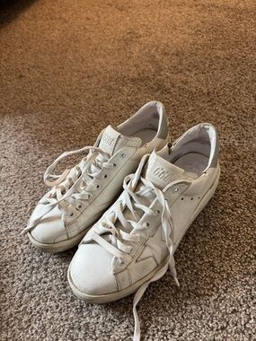 Golden Goose Pure Star Sneaker White with Silver Back